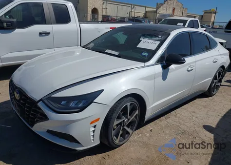 2022 Hyundai Sonata Sel Plus из США, поврежденный, VIN 5NPEJ4J28NH136090
